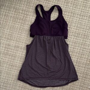 lululemon athletica Women's Dark Purple Racerback Tank